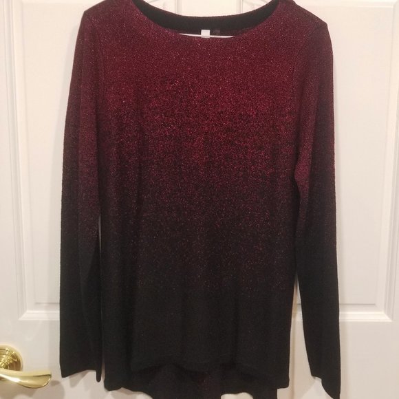 Ladies' NY Collection Top/Sweater, size Petite Large, EUC to LIKE NEW - Picture 4 of 11